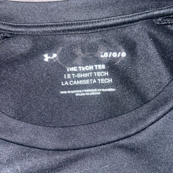 LG Men's Black Short Sleeve Tee - Picture 3 of 4